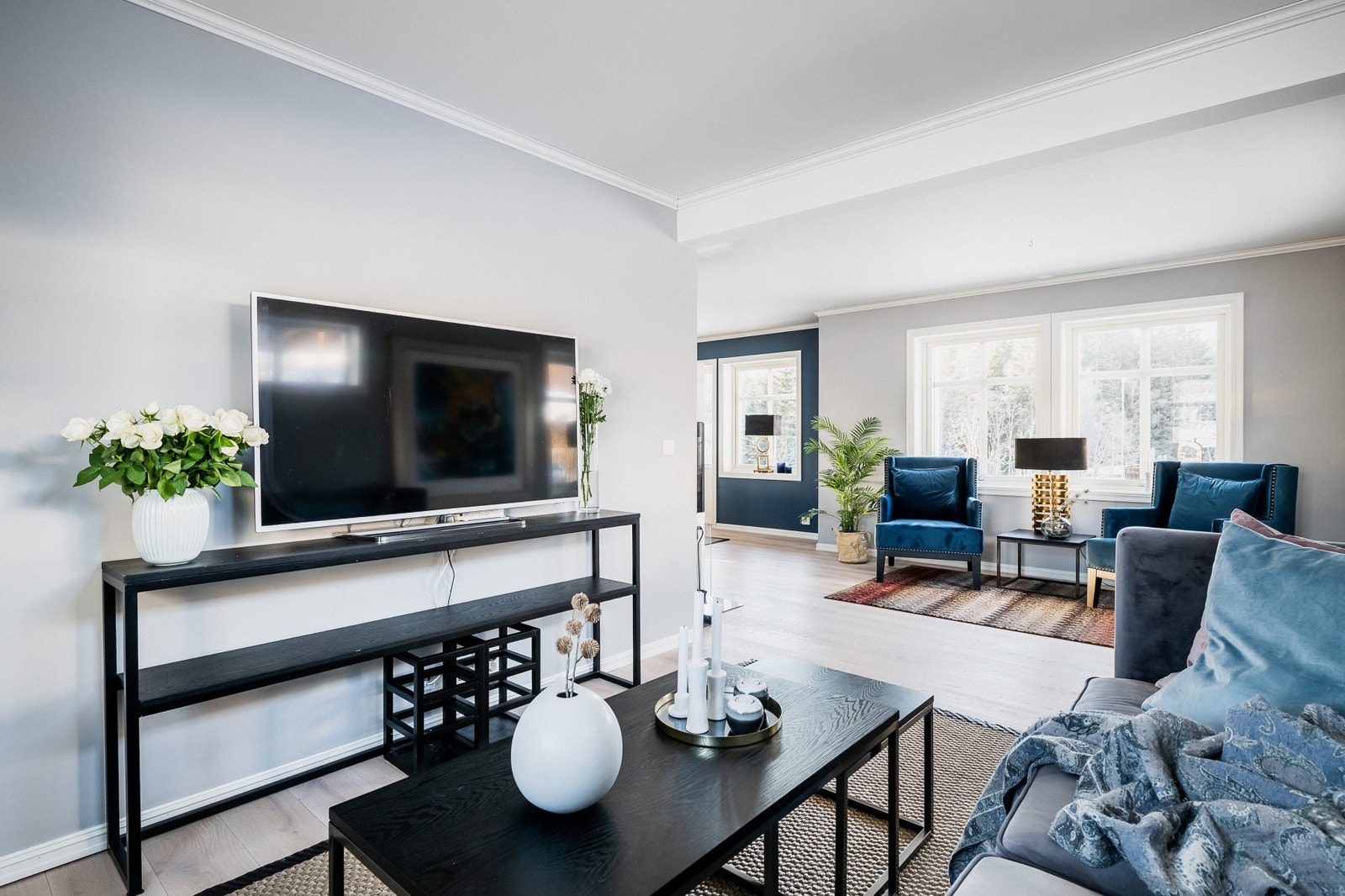 En avslappende stue for rolige dager. Galleribilde