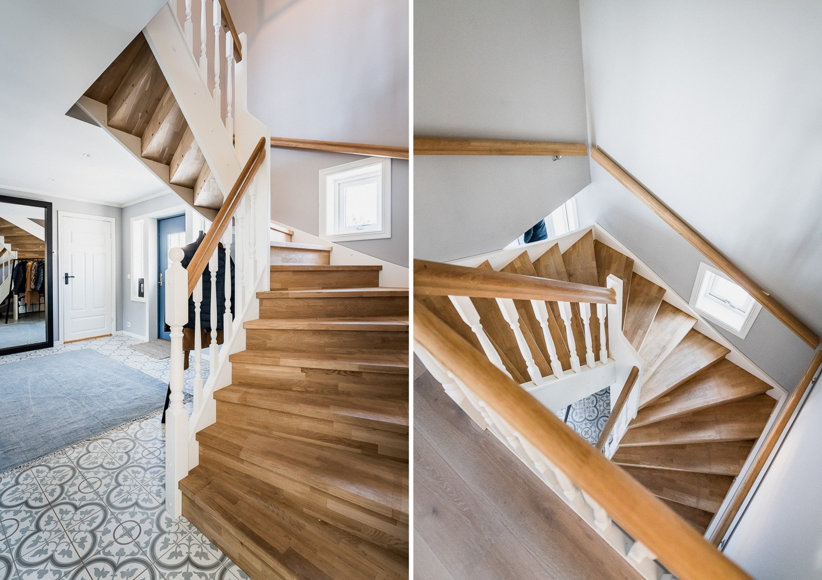 Dekorativ trappesats. Galleribilde