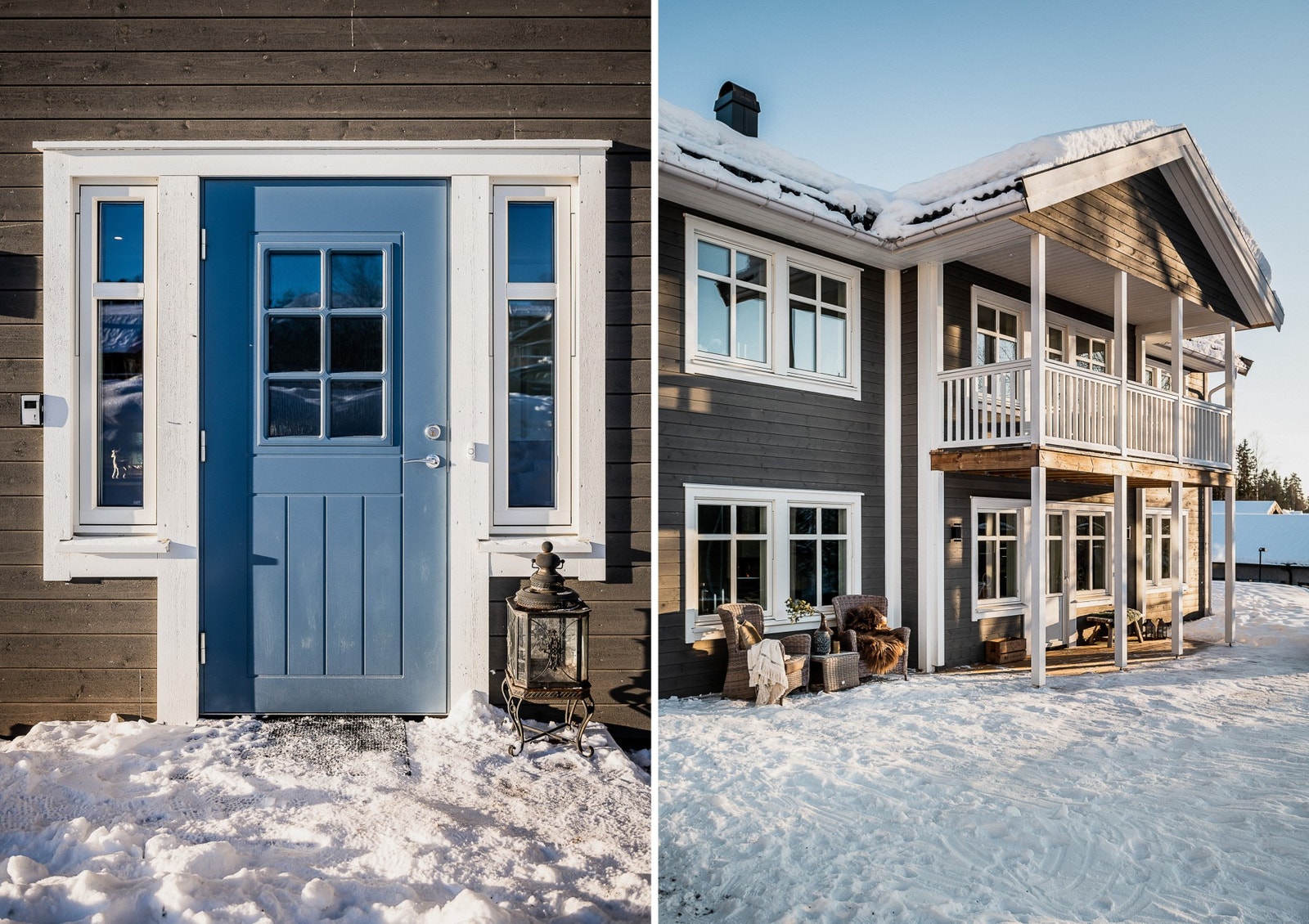 Hyggelig inngangsparti samt flott arkitektur. Galleribilde