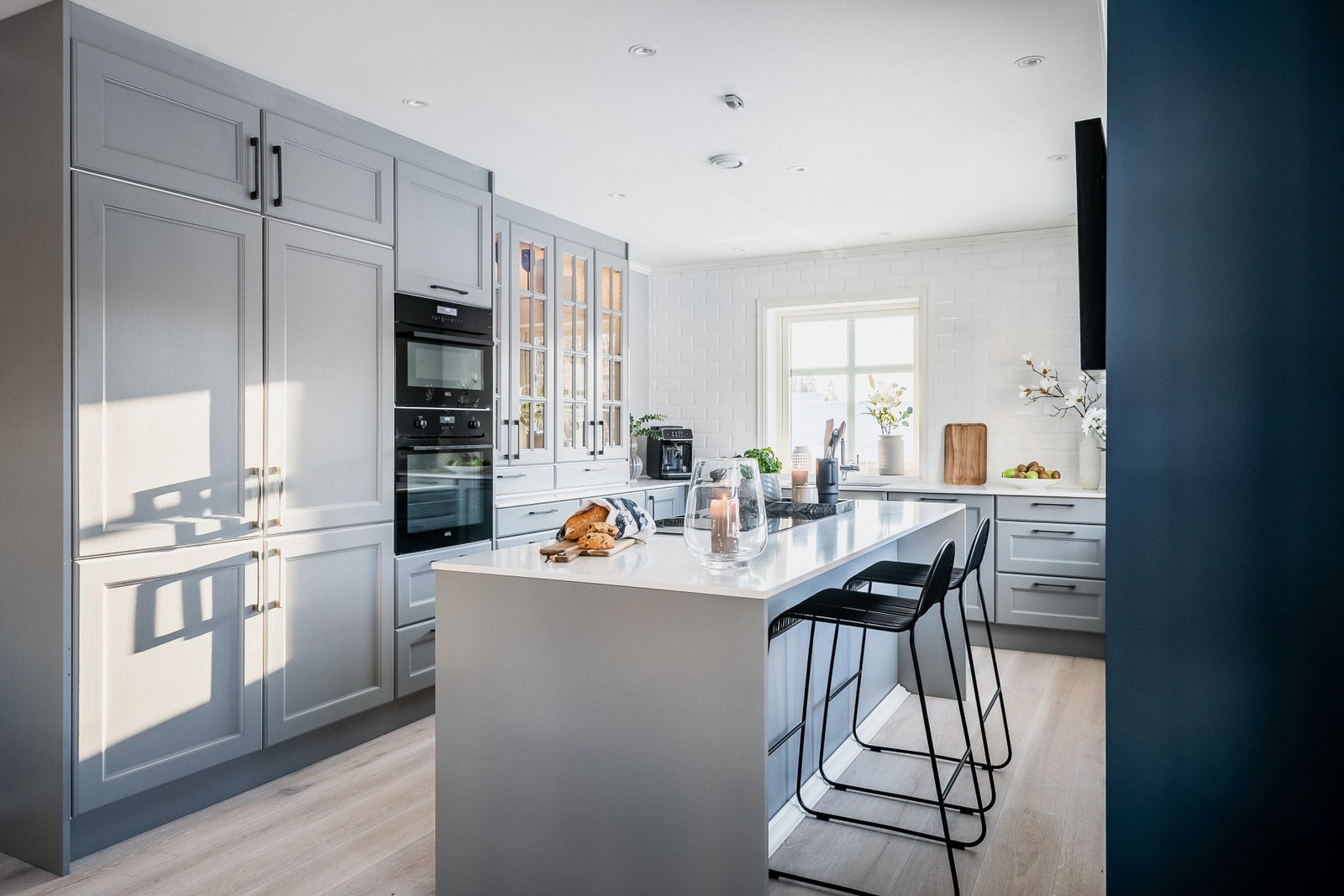 Kjøkkeninnredningen levert av Selma kjøkken. Galleribilde