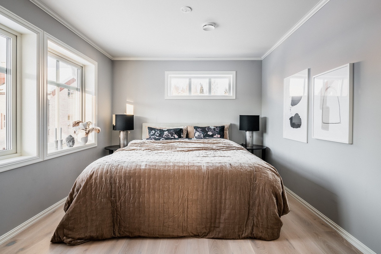 Soverom nr. 1 - Hjemmet inkluderer totalt fire soverom. Galleribilde