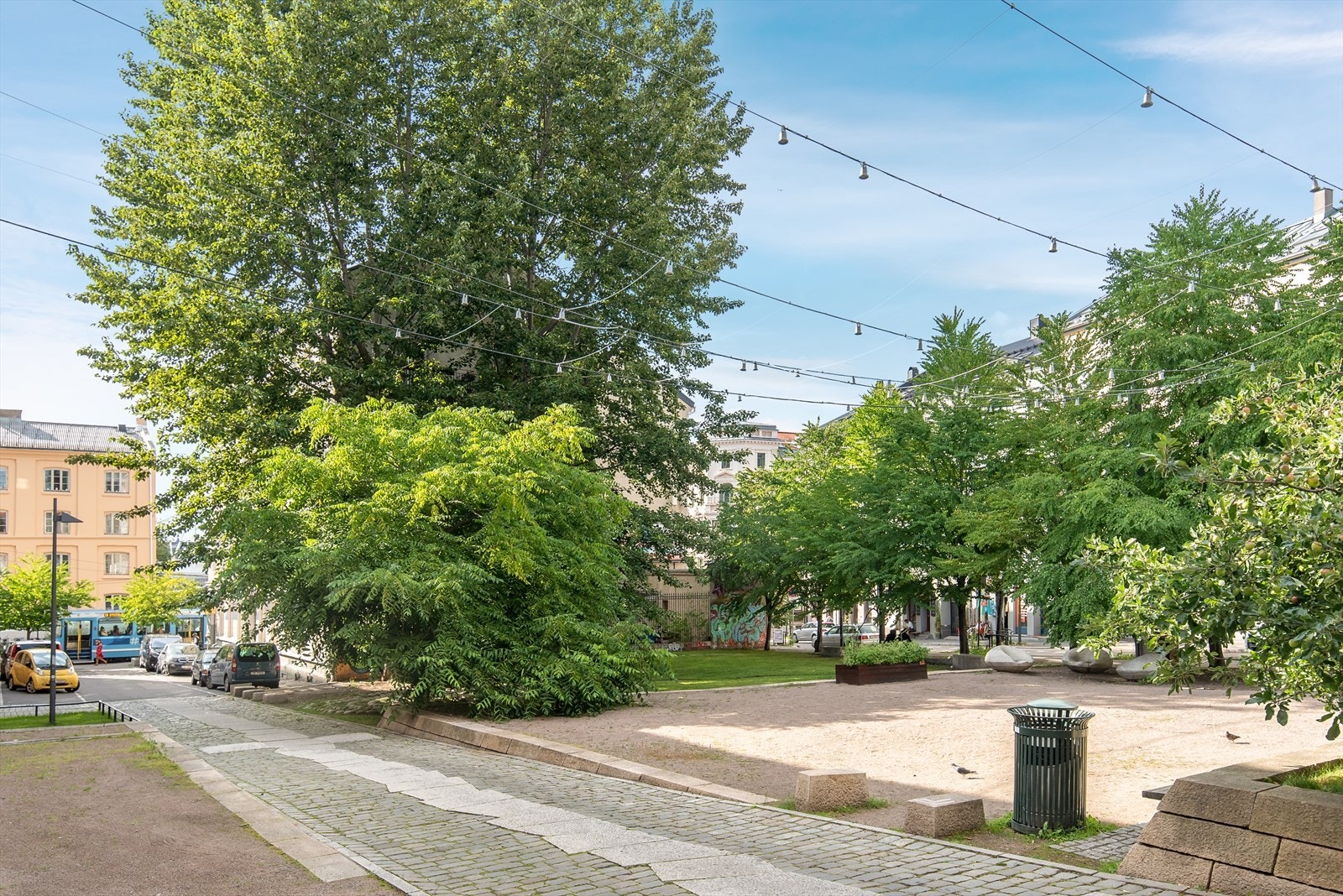 Det er flotte områder og parker i nærheten. Galleribilde