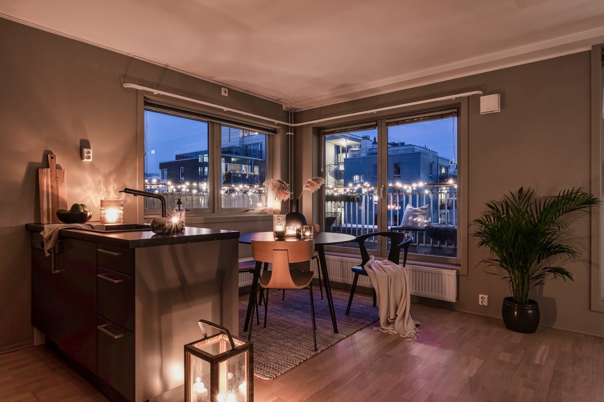 Kveldsstemning Galleribilde
