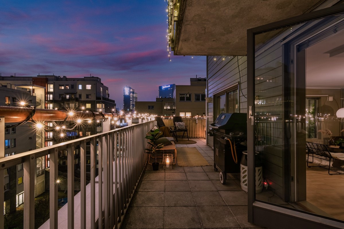 Kveldsstemning Galleribilde