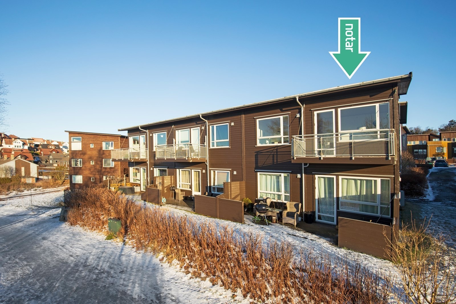 Fasade malt i 2019 Galleribilde