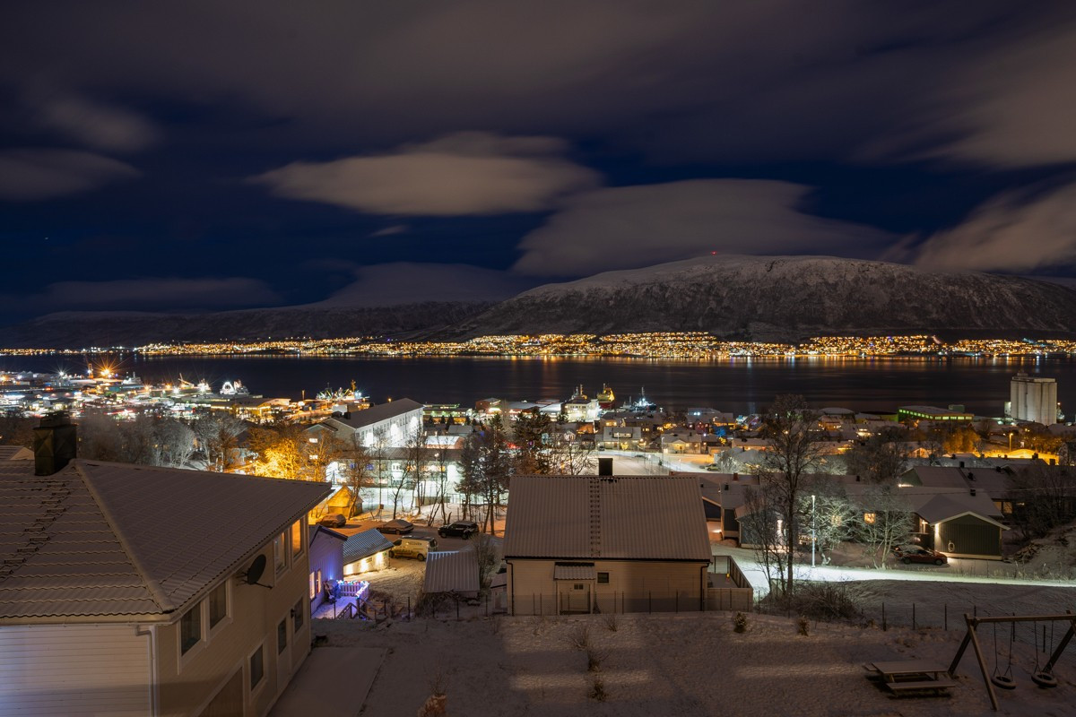 Fra terrasse i 1.etasje