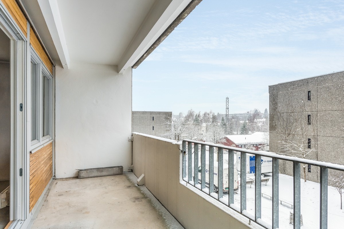 Gode solforhold på balkongen Galleribilde