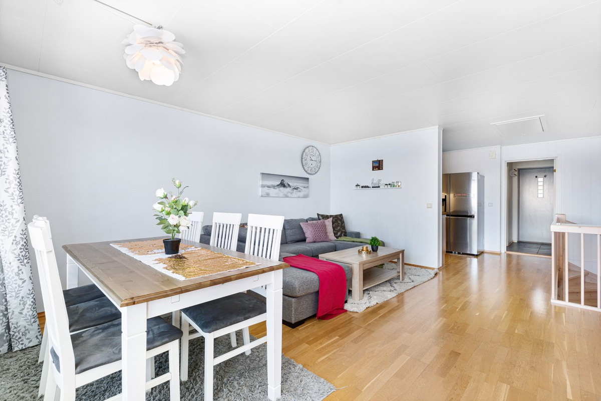 God plass til både spisestue