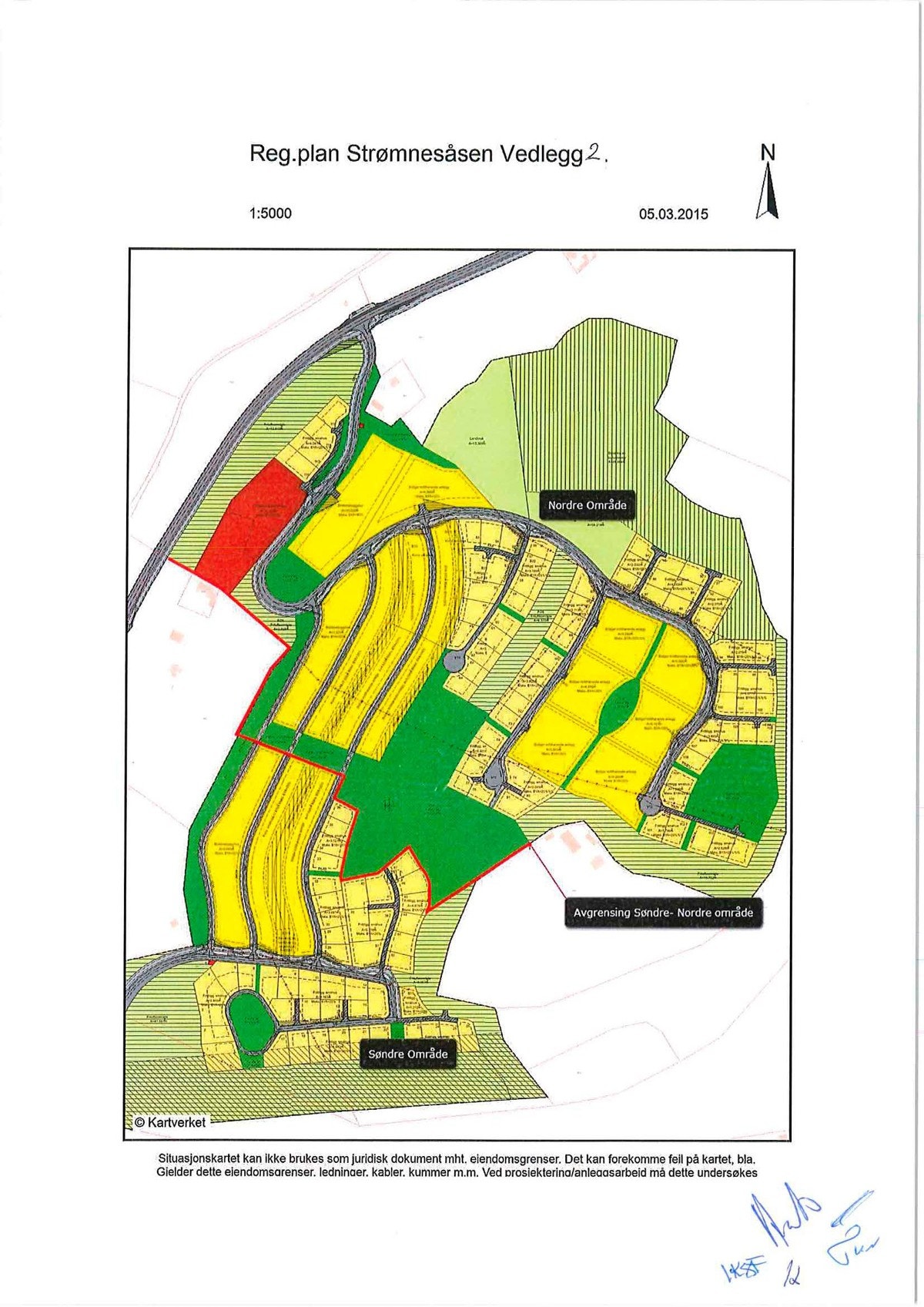 Nordre og Søndre felt Strømnesåsen Galleribilde