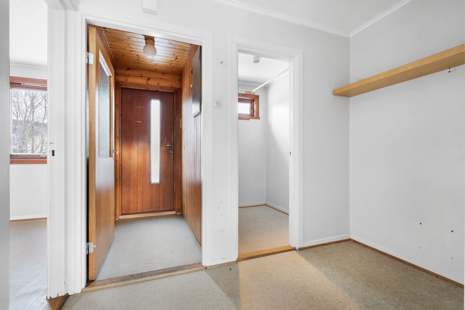 Inngangspartiet til en av leilighetene. Galleribilde