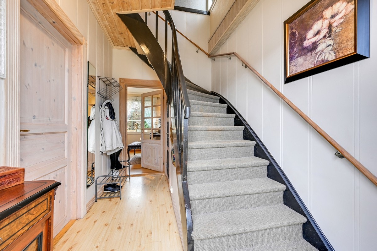 Da tar vi trappen opp i 2. etasje Galleribilde