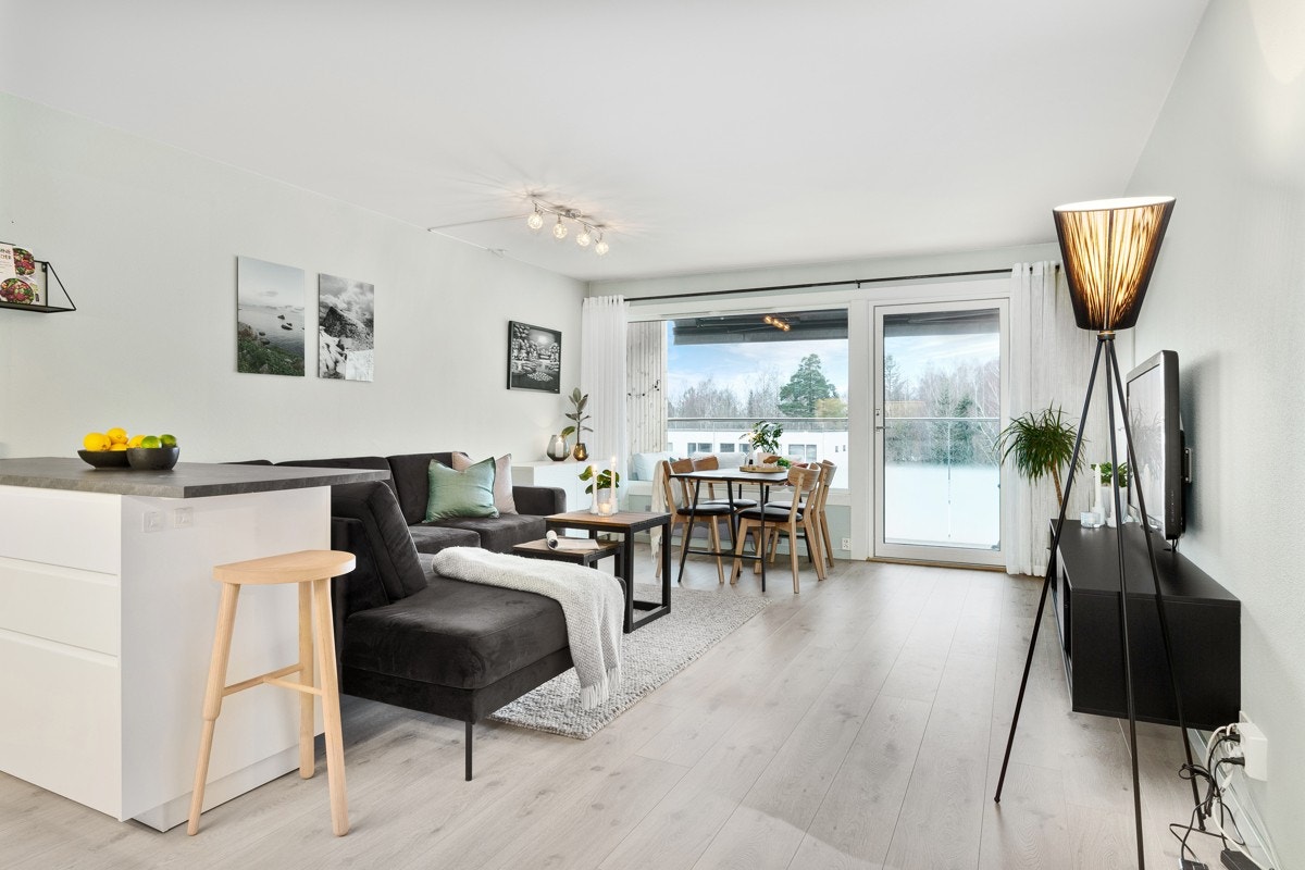 Velkommen til Hovseterveien 84D - En svært lekker og moderne leilighet du kan flytte rett inn i! Galleribilde