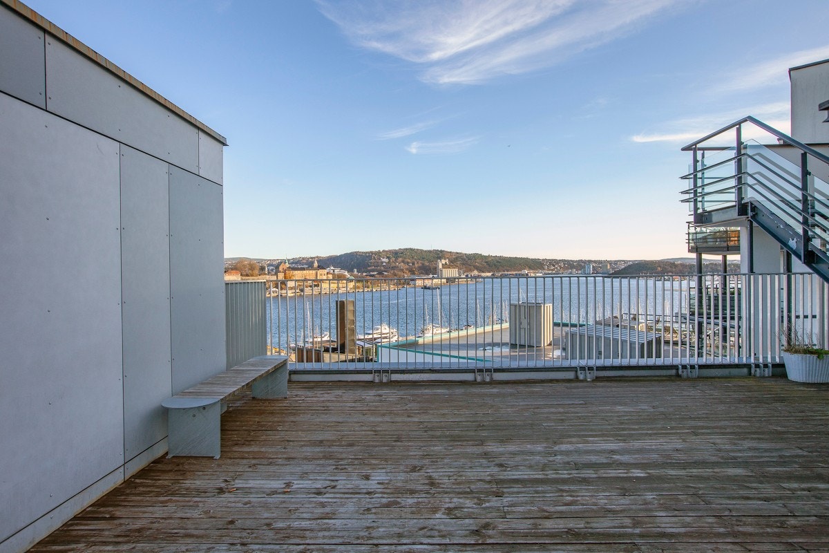 Felles takterrasse Galleribilde