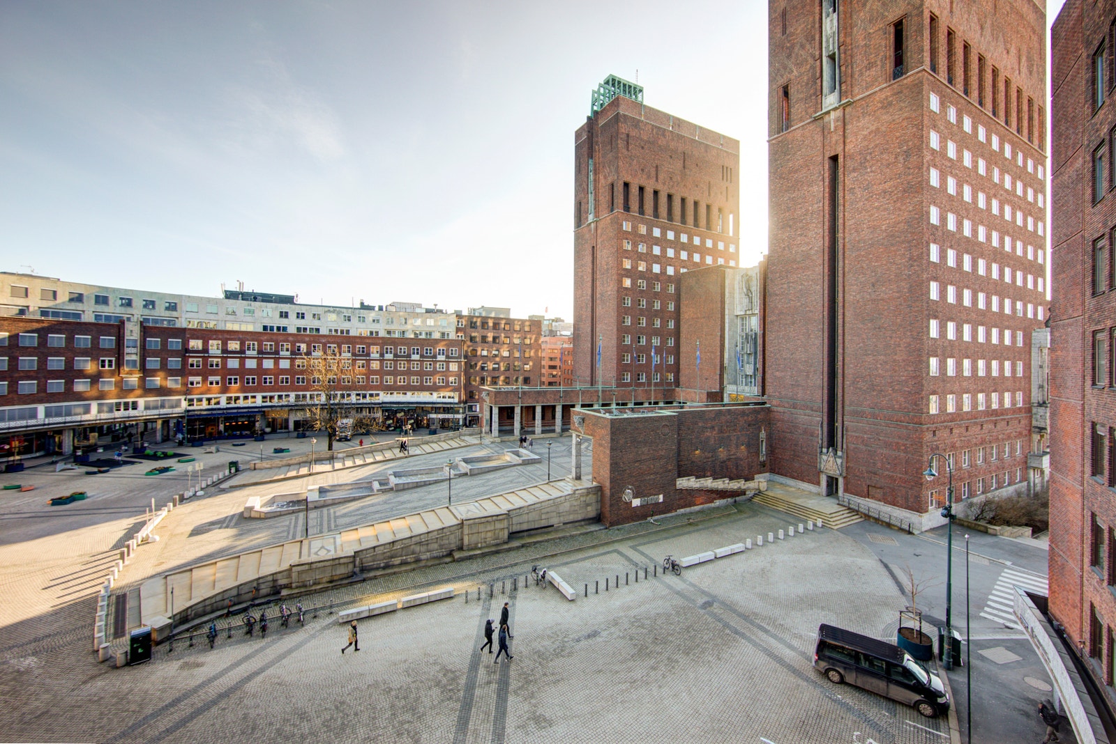 Utsikt fra kontorlokalene Galleribilde