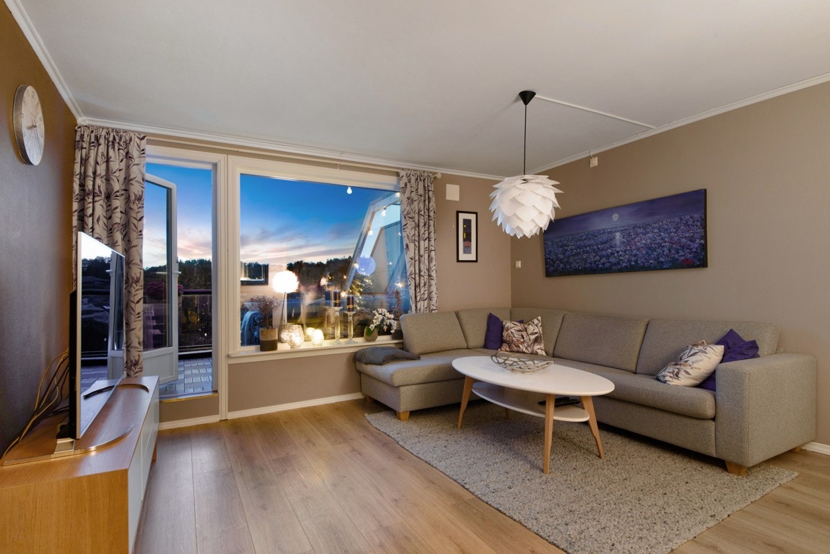 Stemningsbilde fra stuen Galleribilde