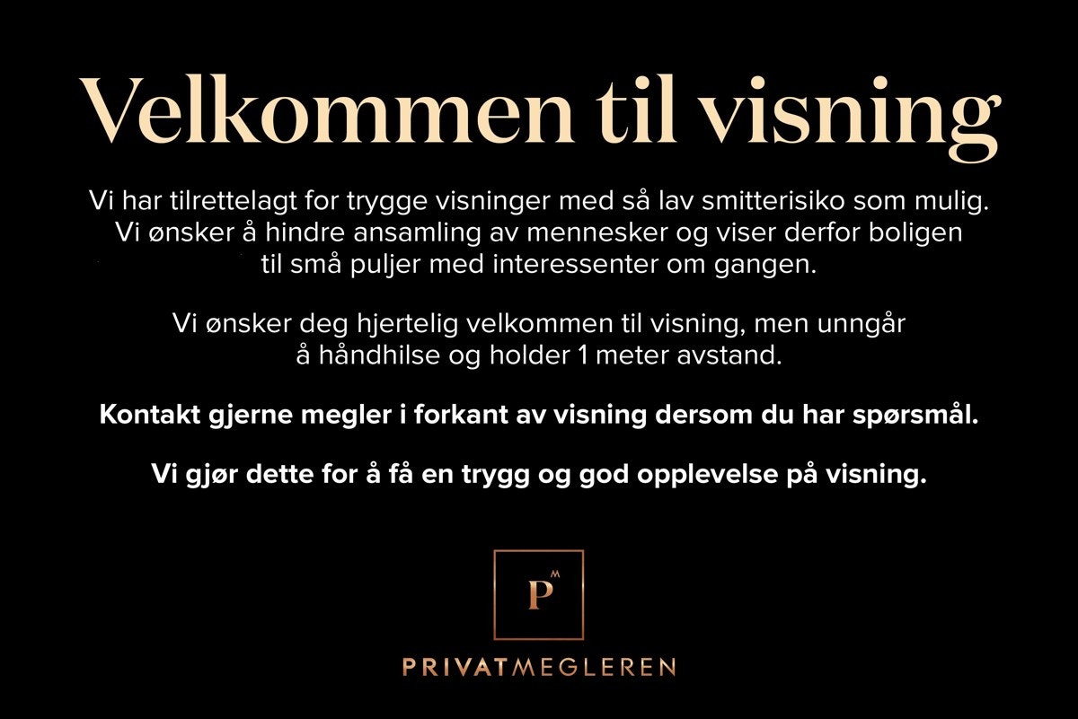 - Husk å melde deg på visning! - Galleribilde