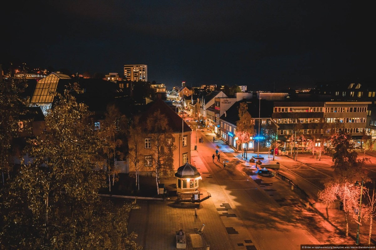 Boligen ligger midt i hjertet av Tromsø!