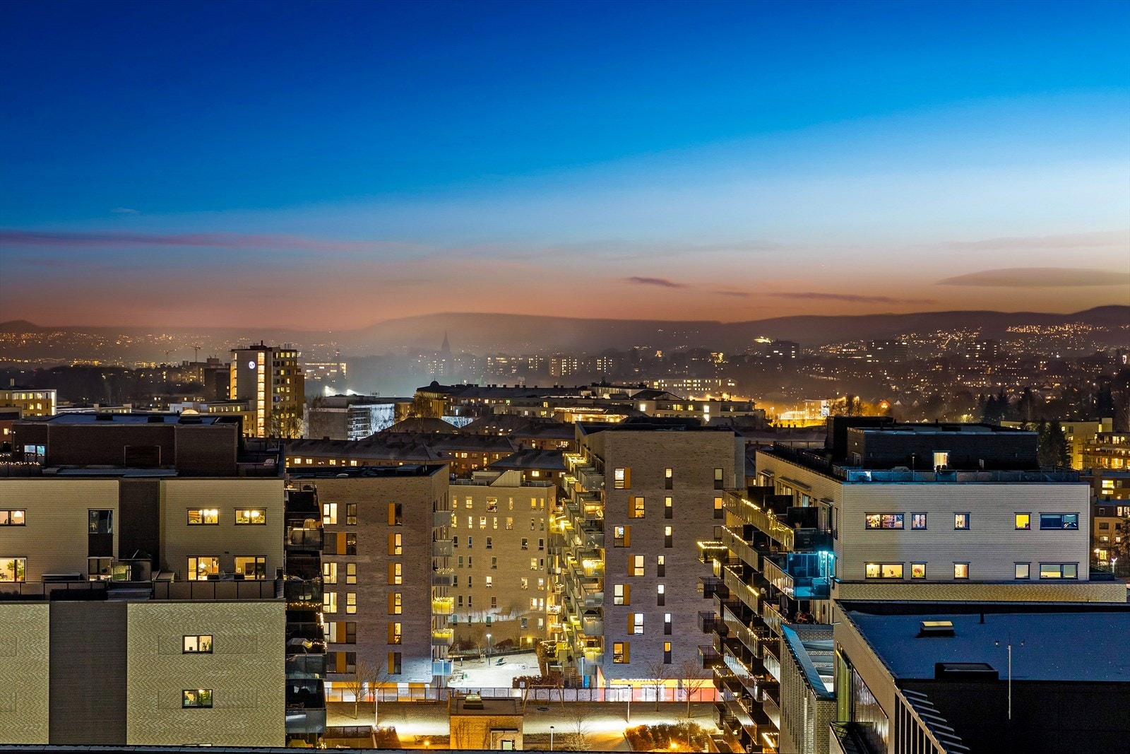 - Utsikt over hele Oslo - Galleribilde