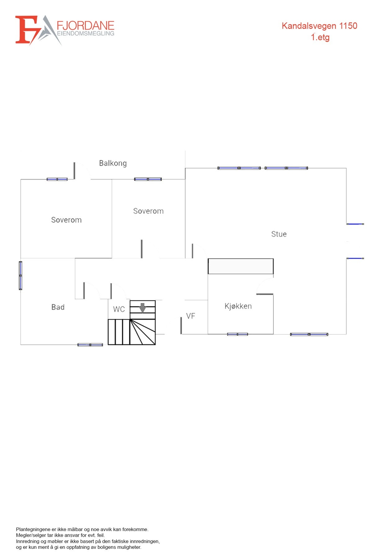 Planskisse av 1. etasje. P-rom: 87 kvm. Galleribilde