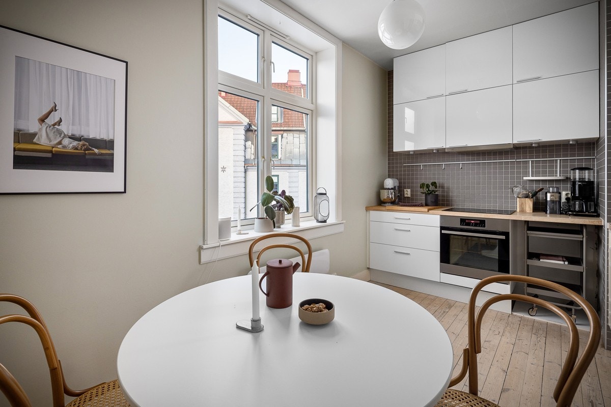 Alle hvitevarer i innredningen er byttet ut i perioden fra 2014 til i dag. Galleribilde