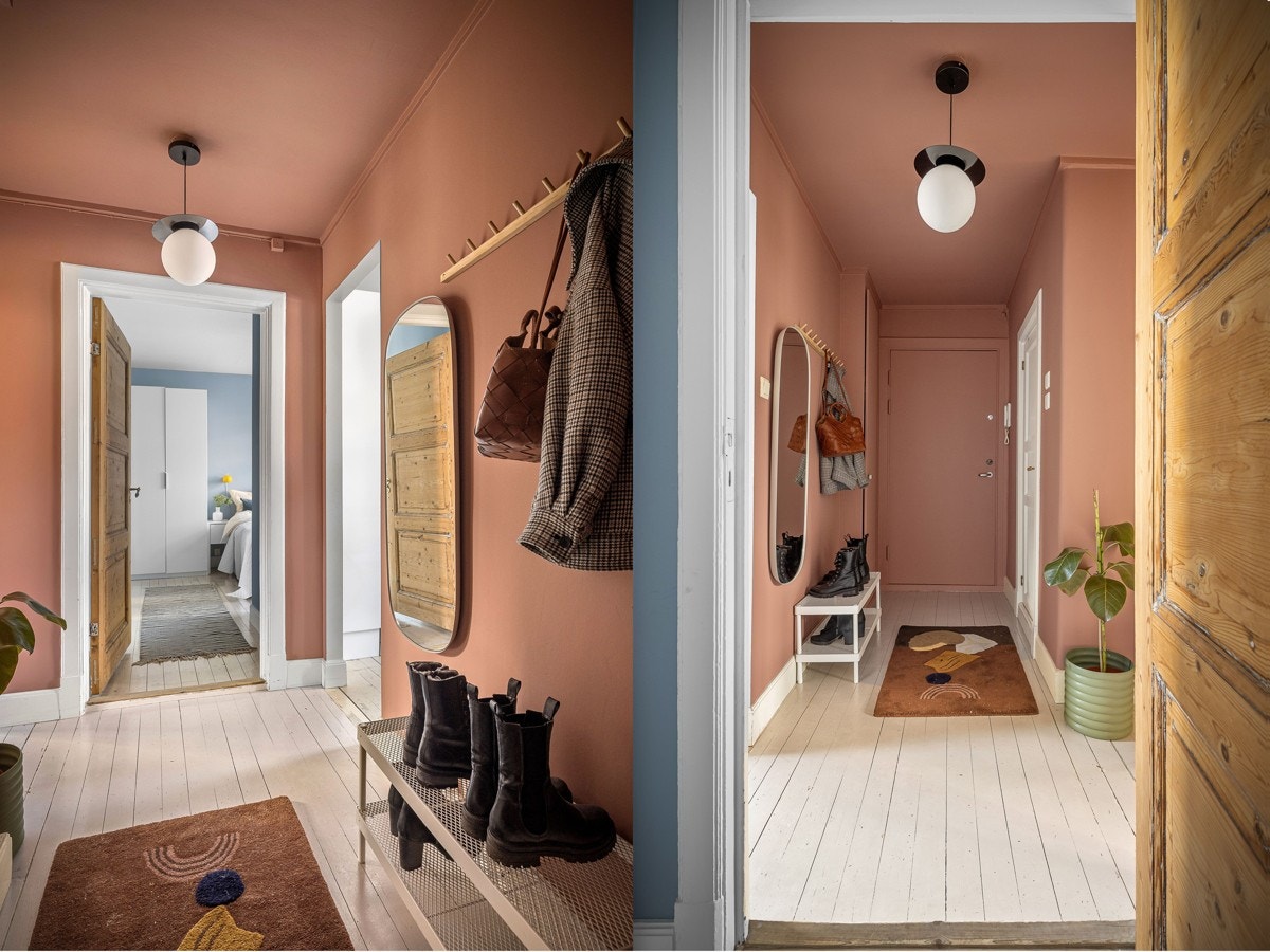 Velkommen inn. Plassbygget skap for lagring til høyre for dør, i tillegg disponeres en kjellerbod på ca. 10 kvm. Galleribilde