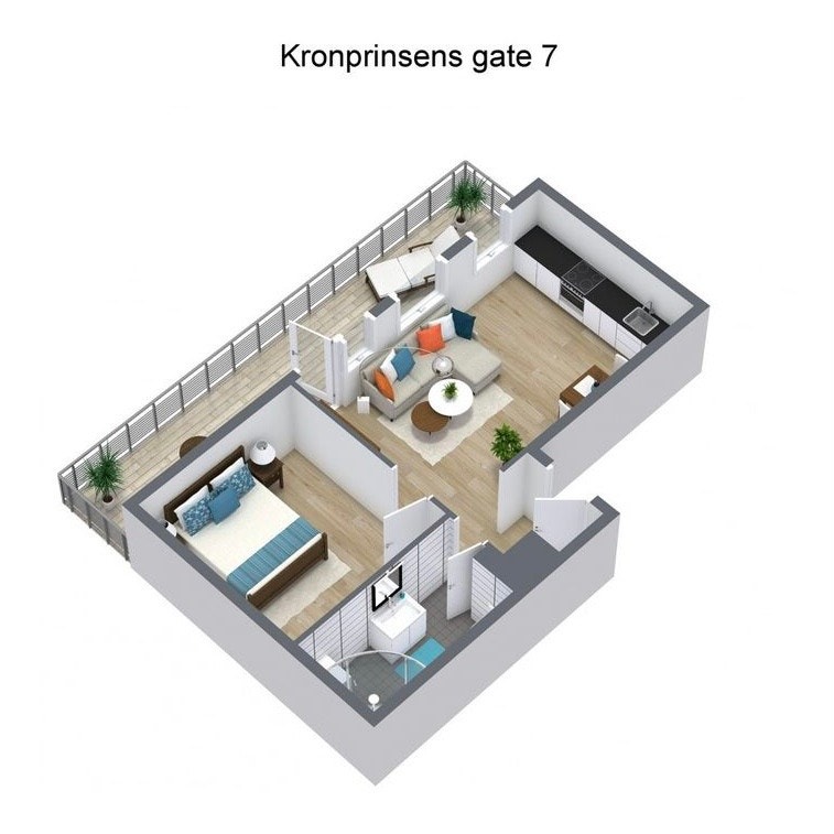 Plantegning. Galleribilde