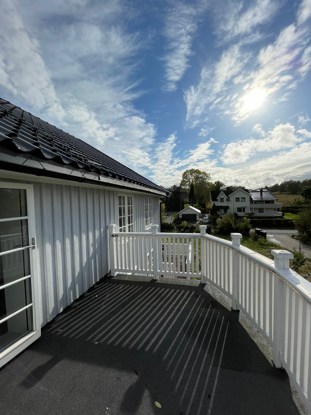 utsikt fra balkong Galleribilde