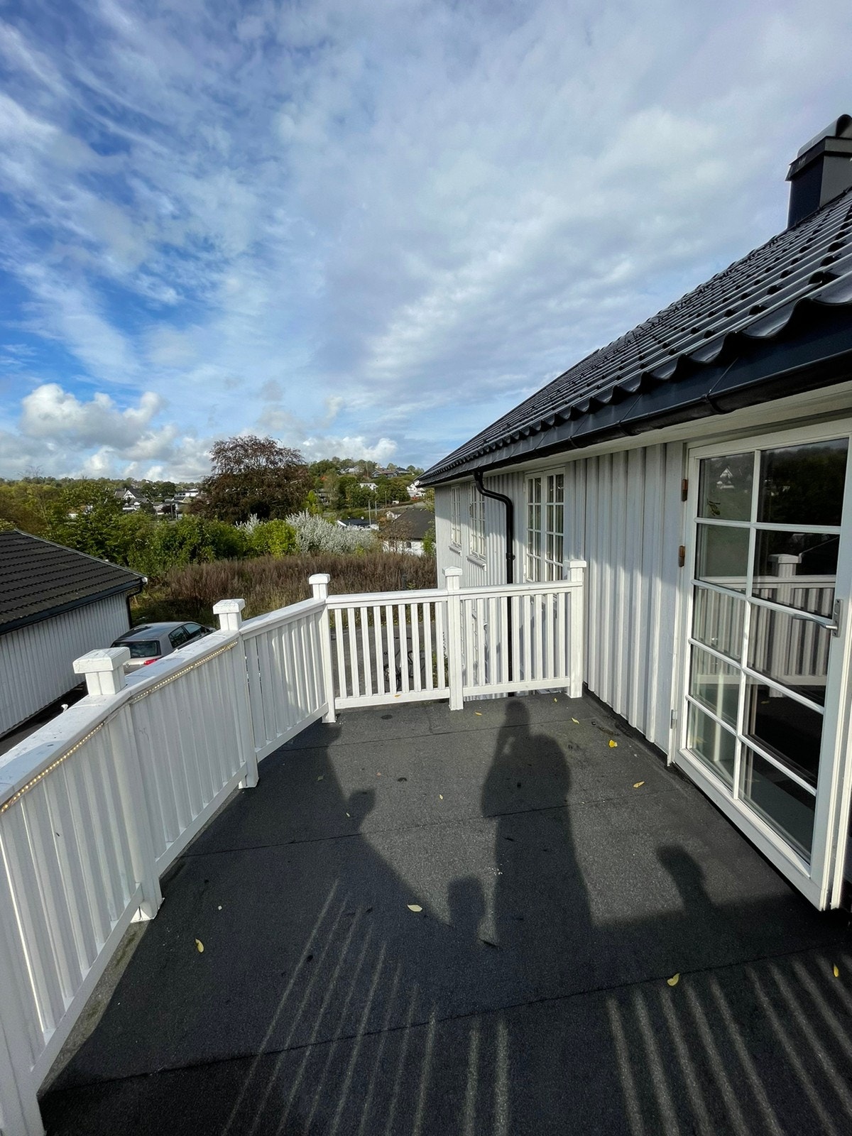 utsikt fra balkong Galleribilde