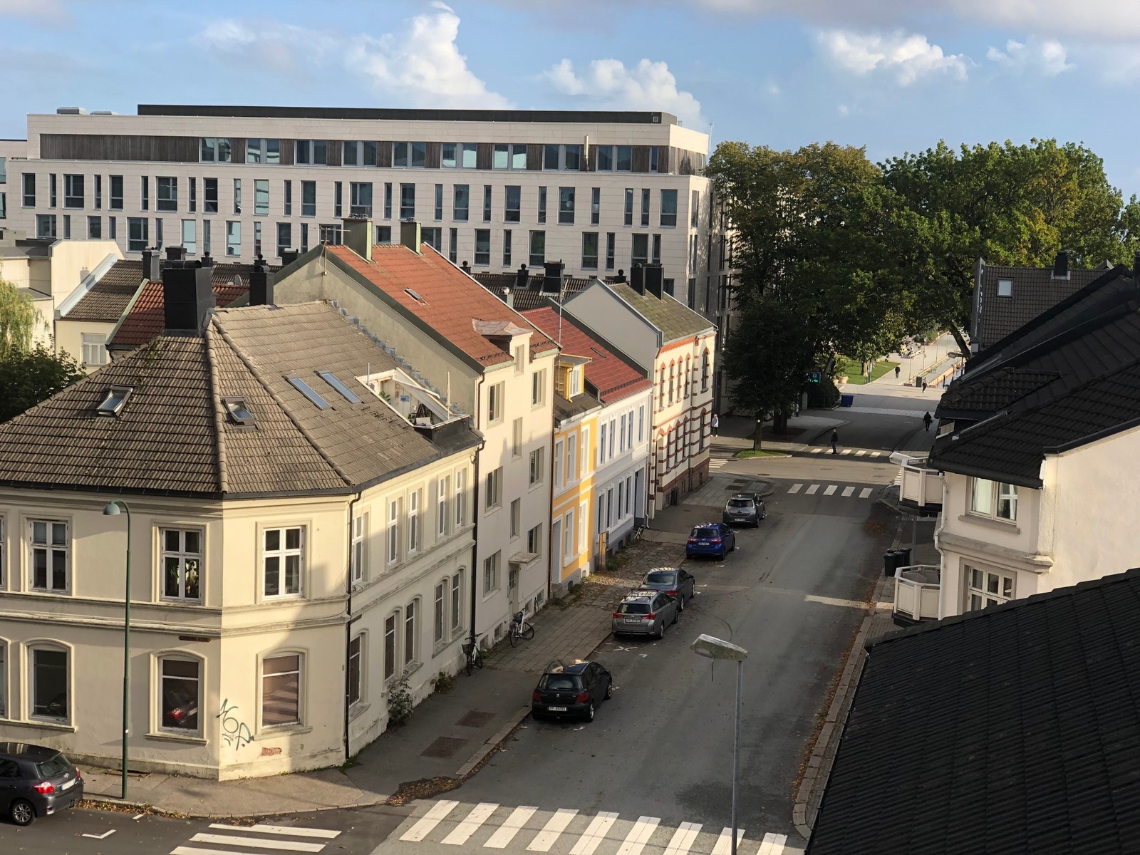 Utsikt mot bystranden. Galleribilde
