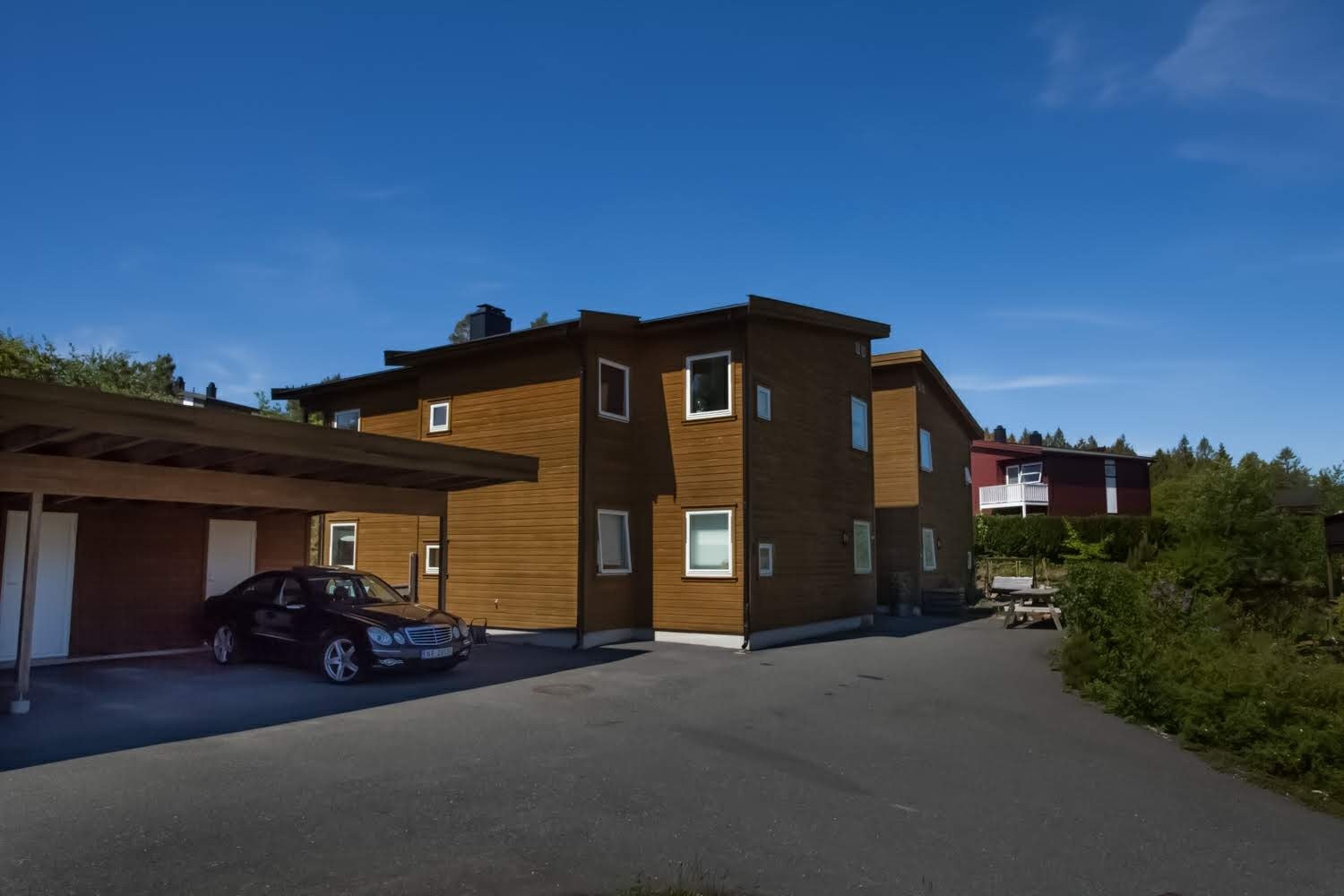 Fasade - Leiligheten ligger i 2. etasje Galleribilde