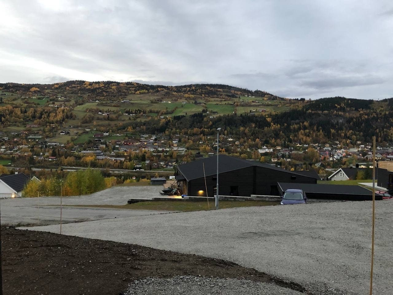 Utsikt over Ål Galleribilde