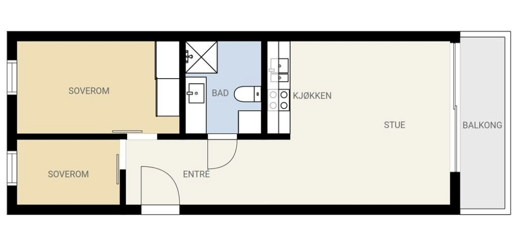 Smart planløsning Galleribilde