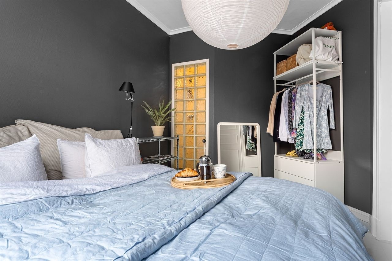 Fint soverom med inspirerende detaljer Galleribilde