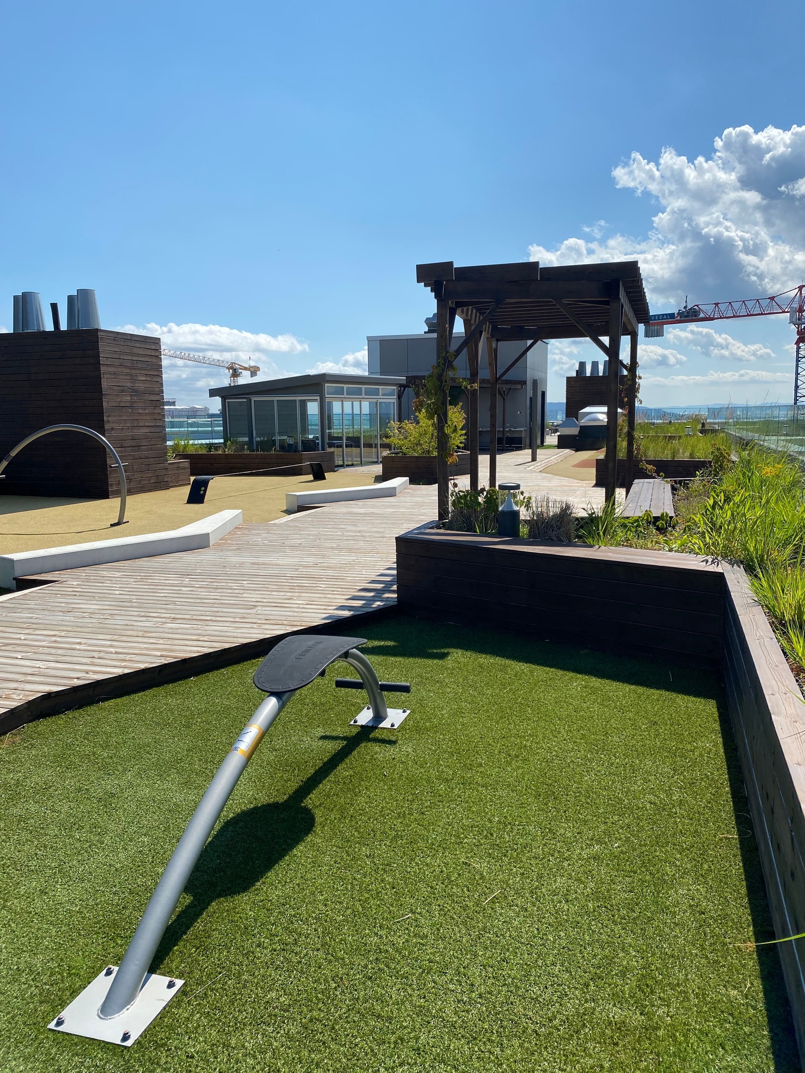 Takterrasse Galleribilde