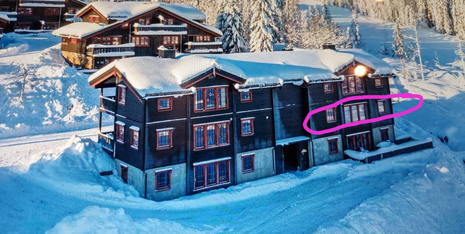 Ski in/ski out Galleribilde