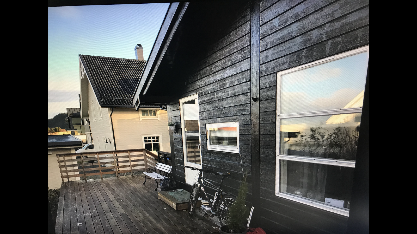 Stor privat terrasse - sydvendt Galleribilde