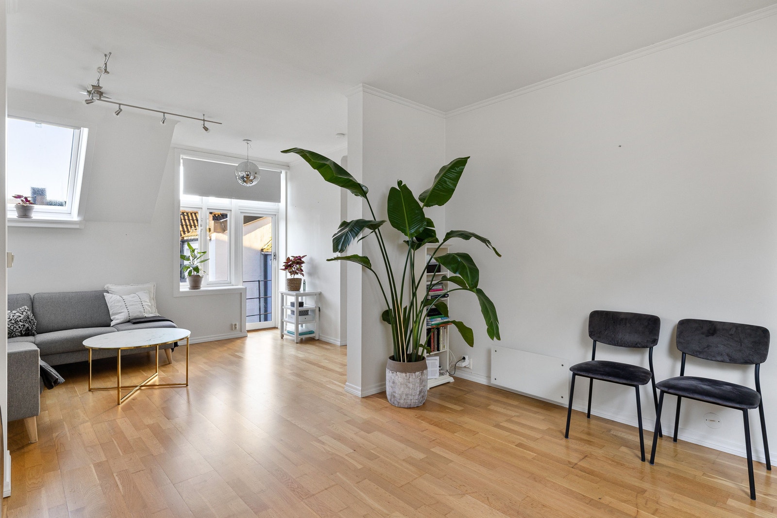 God plass til spisebord og ønsket innredning. Galleribilde