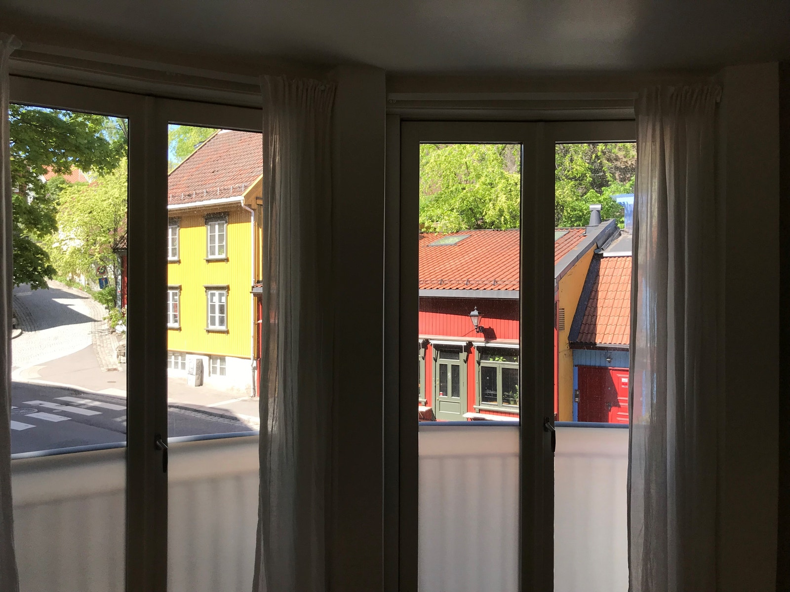 Utsikt mot Damstredet Galleribilde