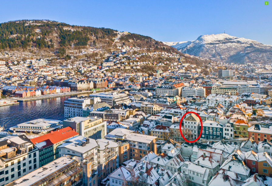 Sentral beliggenhet Galleribilde