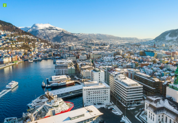 Vakre Bergen Galleribilde