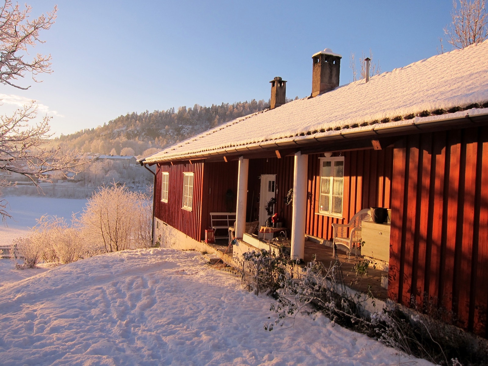 Inngangsparti. Galleribilde