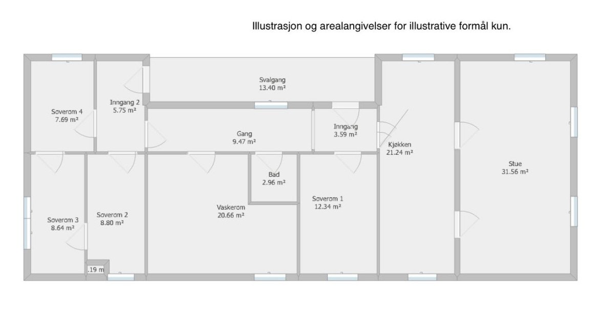 Planløsning. Galleribilde