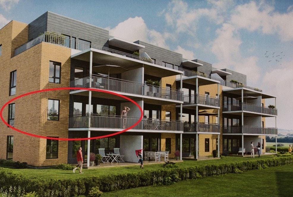 Leilighet med sol til seint på kvelden Galleribilde