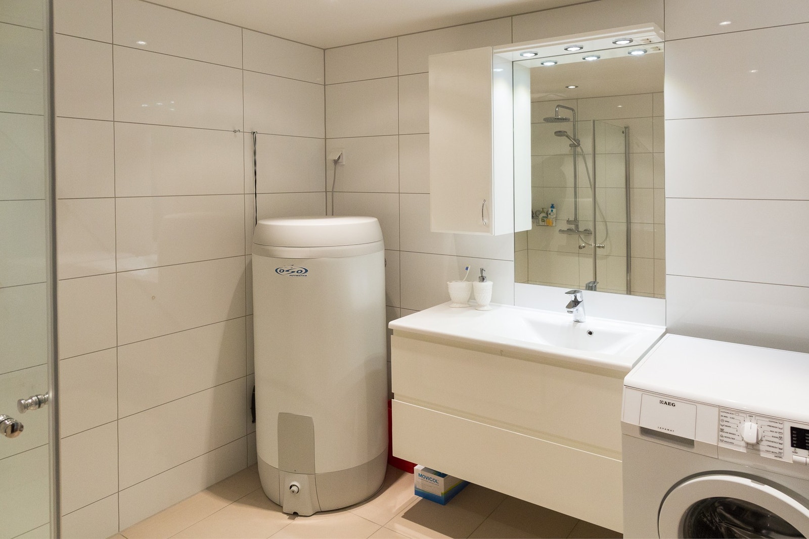 Flislagt bad Galleribilde