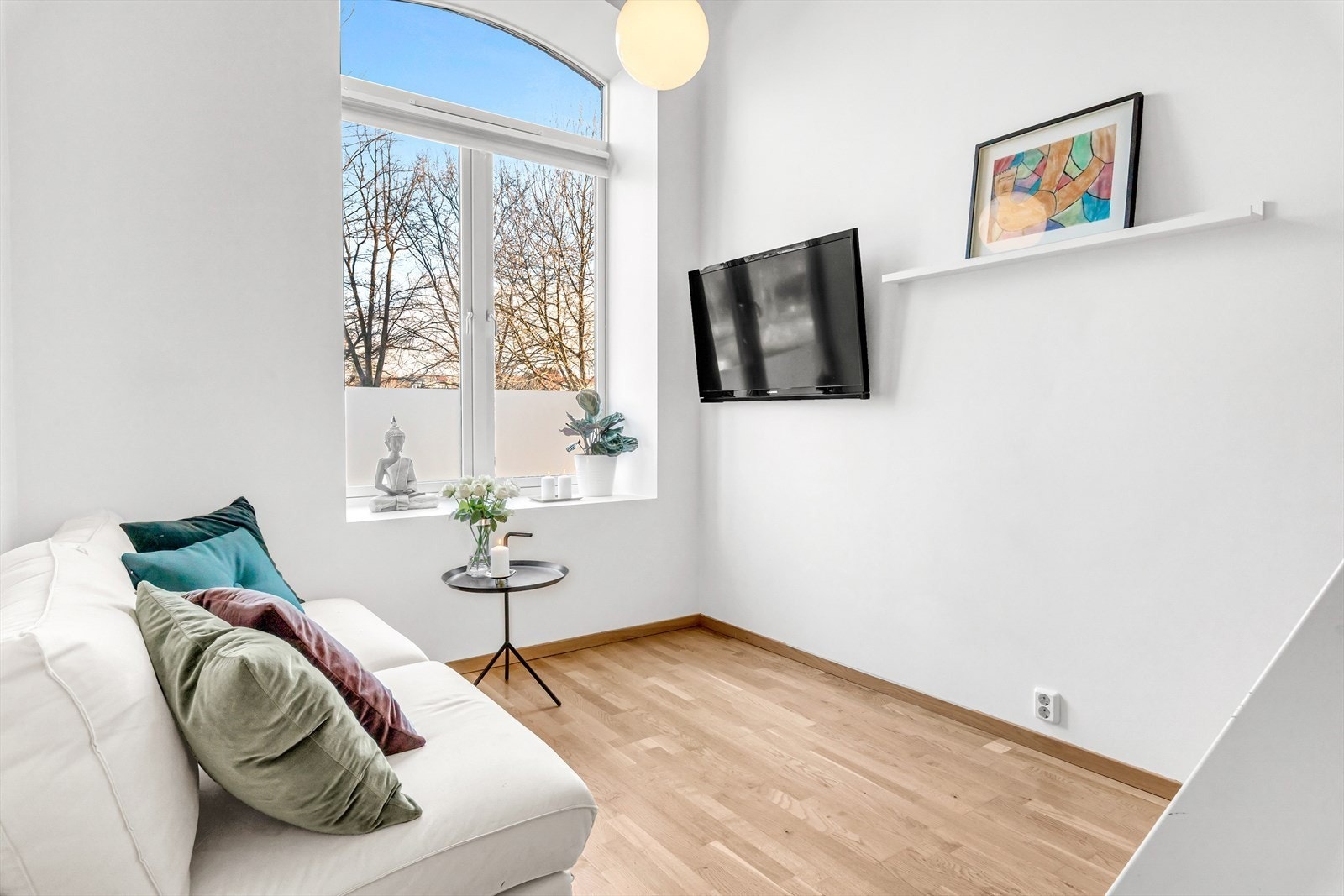 Stue / Oppholdsrom med utsikt Galleribilde