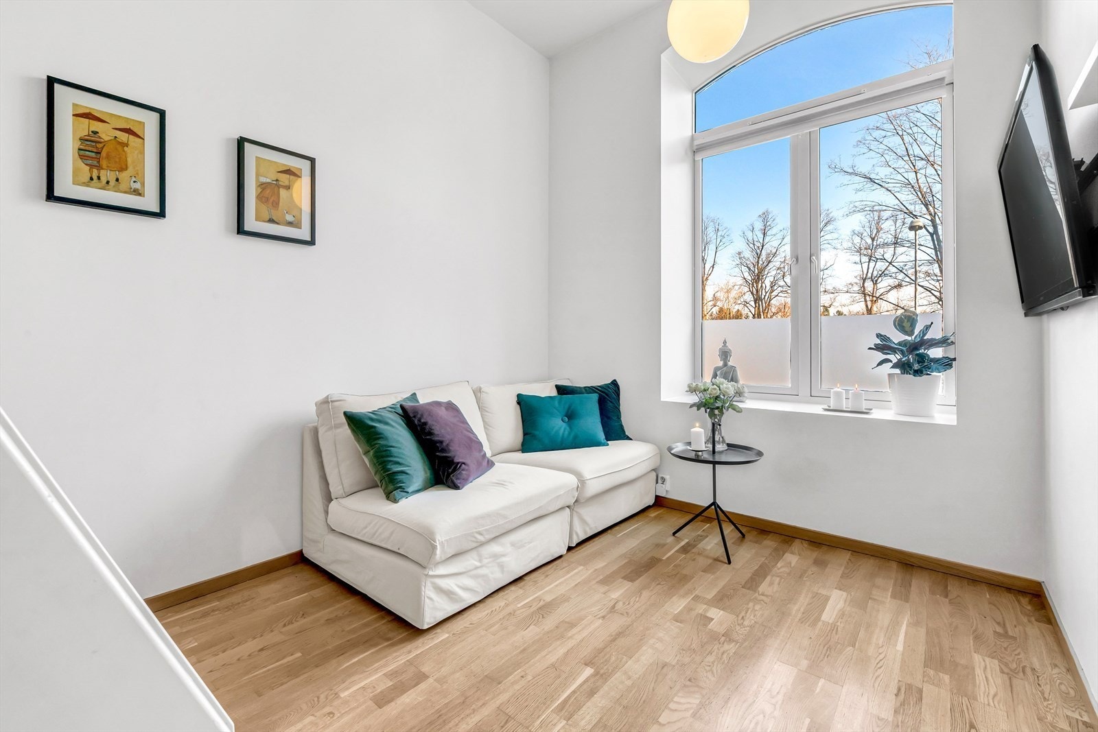 Stue / Oppholdsrom med utsikt Galleribilde