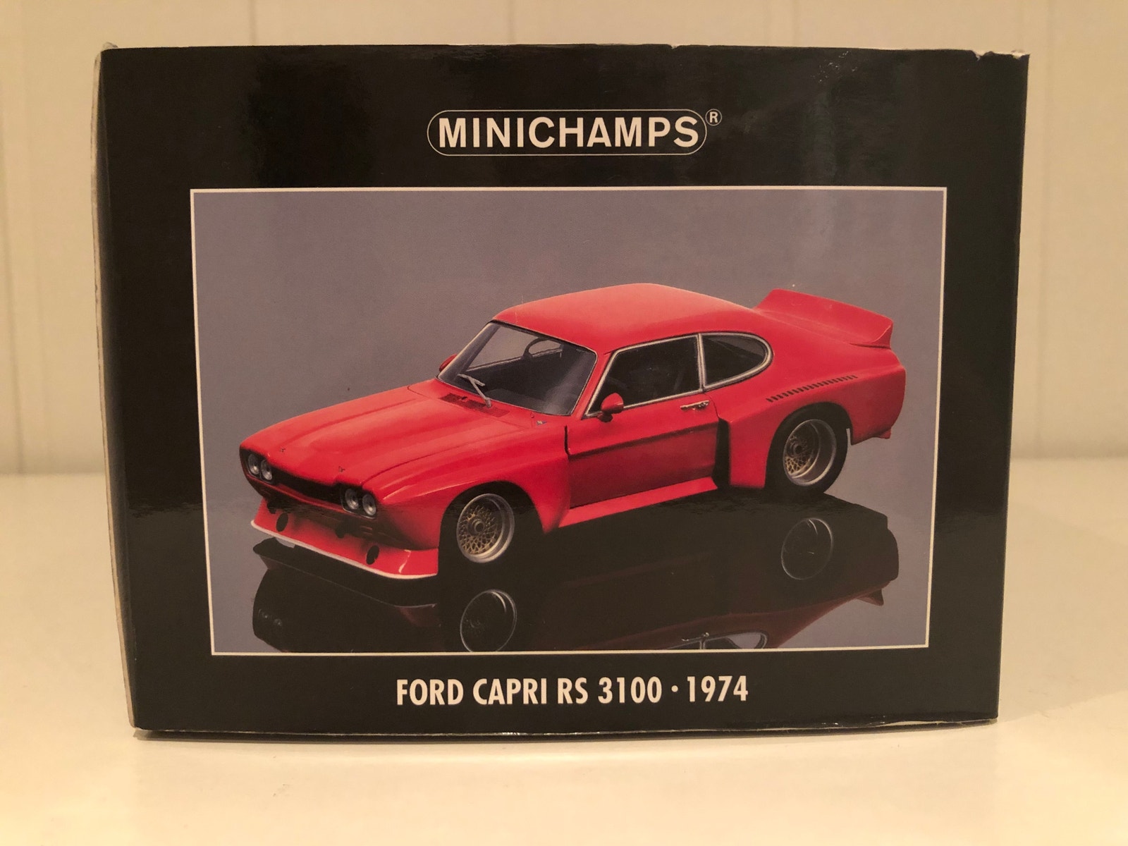 1:18 Ford Capri RS 3100 1974 Minichamps | FINN-torget