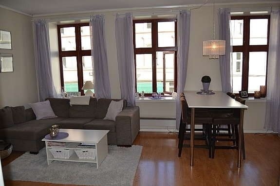 Stue møblert Galleribilde