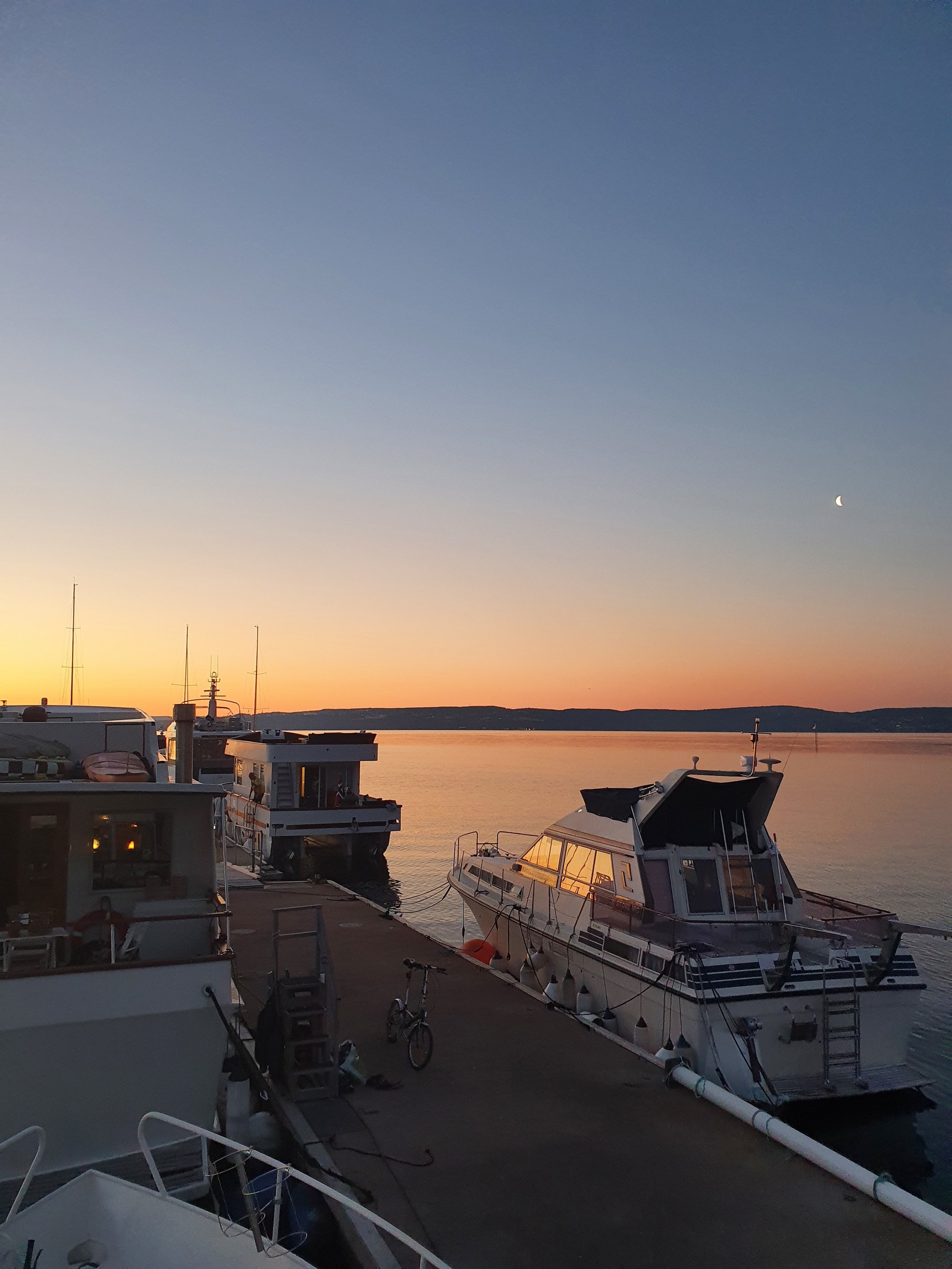 Utsikt fra flybridgen Galleribilde