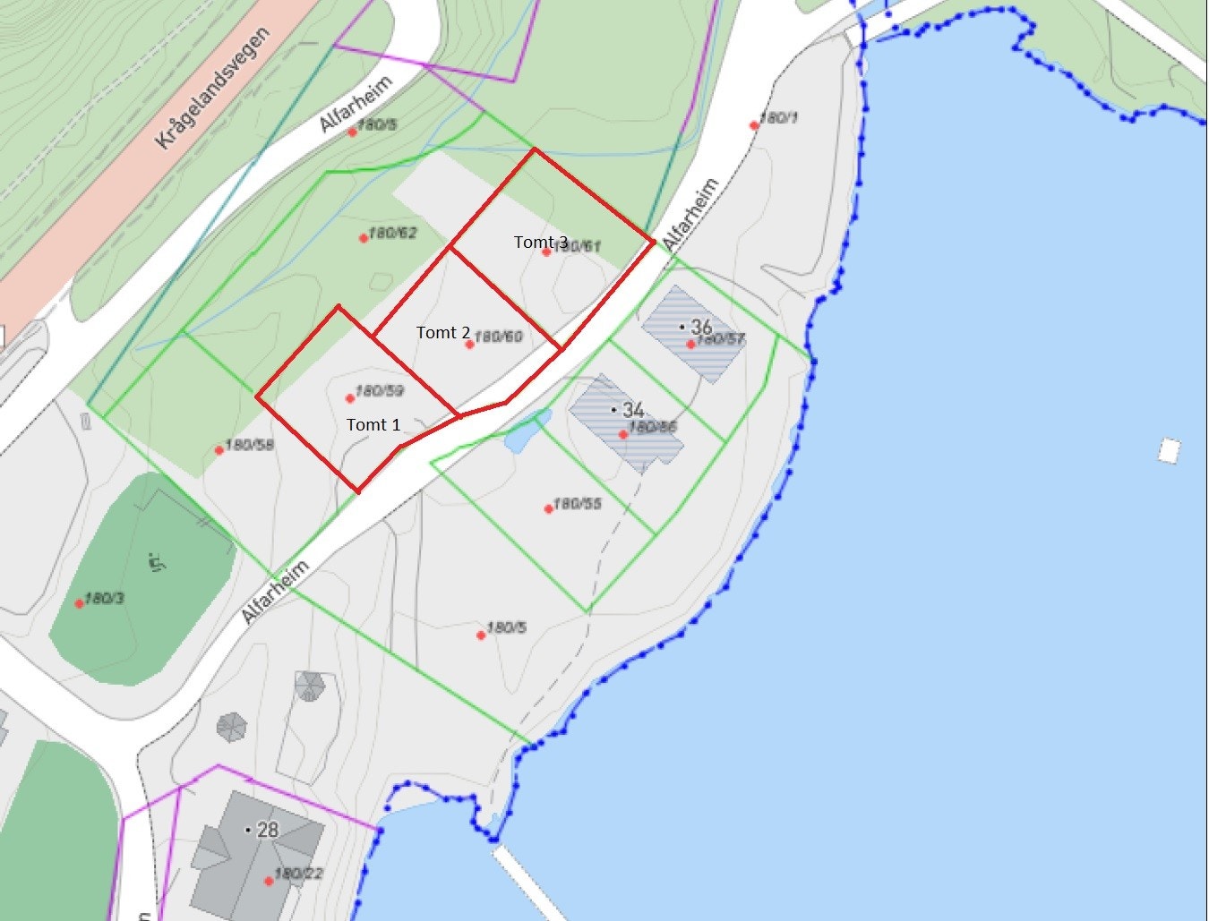 Tomter til salgs Galleribilde